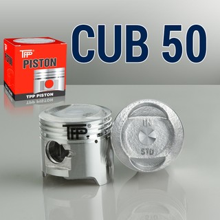 Gb4 cub 50 piston xe máy bạc ắc bộ lẻ, trái piston tpp, phụ kiện xe máy