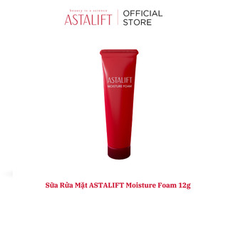  Sữa Rửa Mặt ASTALIFT Moisture Foam Giúp Làm Sạch, Dưỡng Ẩm Cho Da Tuýp 12g