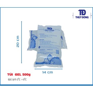 Túi gel giữ lạnh - túi đá gel 500g - thủy đông