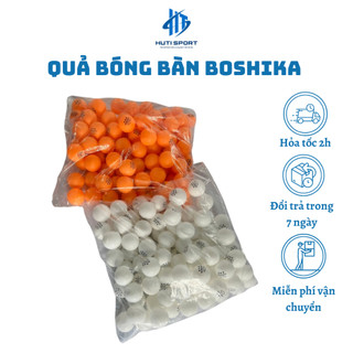 Quả Bóng Bàn BOSHIKA 2 Màu Vàng Trắng Chất Lượng Cao Cấp