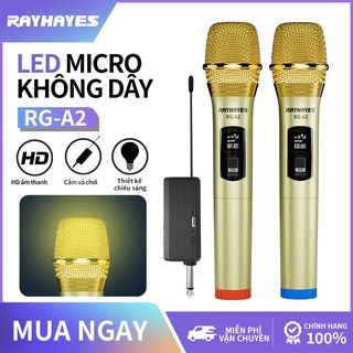 RAYHAYES Micro không dây phù hợp với bộ sạc micro cầm tay micro không dây chuyên nghiệp Videoke gốc UHF