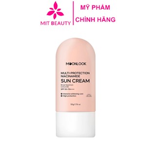 Kem chống nắng Moonlook Glutathione UV Sun Cream 50g Hàn Quốc Mit Beauty cấp ẩm nâng tone bảo vệ da tối đa