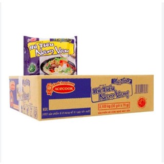 ( Thùng 30 gói ) Hủ Tiếu Nhịp Sống Nam Vang 70g