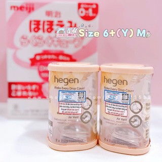 [Siêu Sale] [Ảnh thật] [Chính hãng] Núm ti Hegen size số 0-1-2-3 ( Hộp 2 núm )