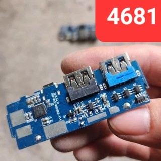 Mạch sạc dự phòng2 usb  5v 3a /15w edp3012