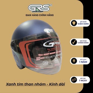 Mũ bảo hiểm 3/4 GRS -368( được lựa màu)