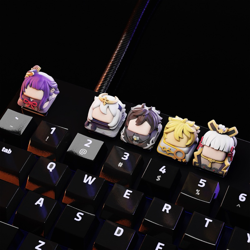 Keycap Genshin Impact - Keycap Artisan