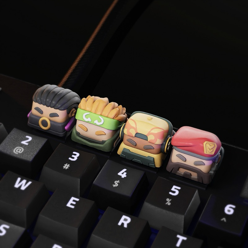 Keycap Valorant - Keycap Artisan