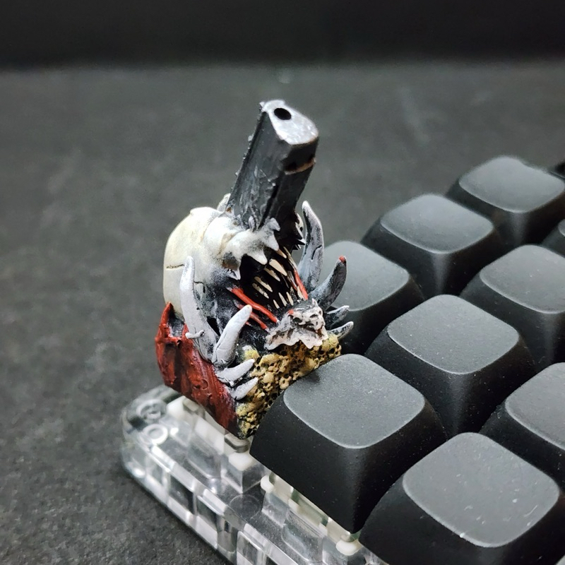 Keycap Quỷ Súng - Chainsawman Keycap - Keycap Artisan