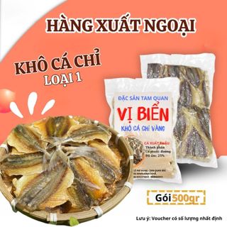  Khô Cá Chỉ Vàng Loại 1 Hàng Xuất Khẩu Khô Chuẩn Hút Chân Không 1 Nắng 500gr Cho Người Sành Ăn
