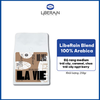 (No.203) Cà phê Arabica Liberain Blend 203 - 250gr - 100% Arabica, độ rang Medium - Nguyên chất, rang mộc
