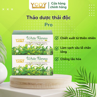 Thảo Dược Thải Độc Xông Mặt White Renew Yody Phương Anh Hộp 10 gói