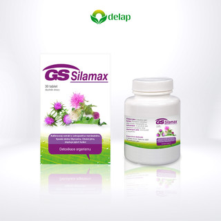 Viên Uống Tăng Cường Chức Năng Gan GS Silamax Hỗ Trợ Chống Oxy Hóa, Tăng Cường Giải Độc, Bảo Vệ Gan Lọ 30 viên