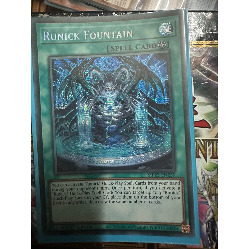 bài yugioh: runick fountain