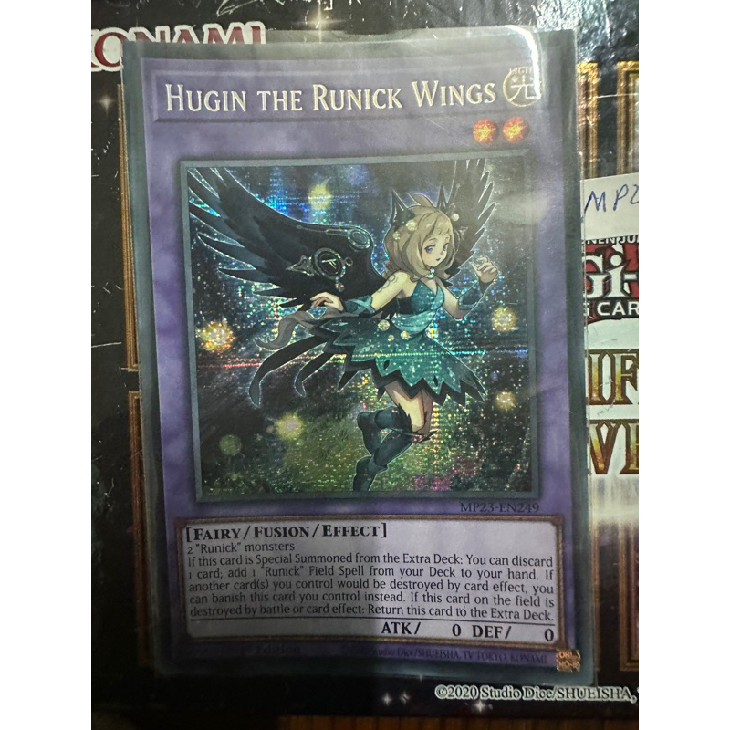 bài yugioh: hugin the runick wings