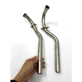  Cổ Pô Inox Cho Wave Alpha 100 - 110 S110 Rsx Blade 110 Siêu Sáng Không Gỉ Siêu Đẹp 