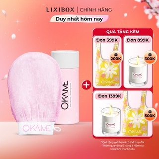 Bao Tay Lụa Tẩy Da Chết Ngừa Mụn Lưng Okame
