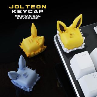 Keycap Jolteon - Pokemon Keycap - Keycap Artisan