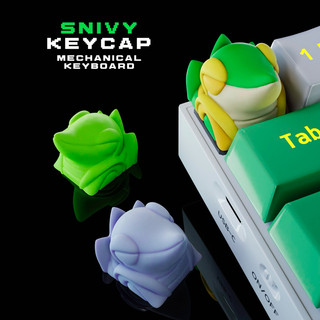 Keycap Snivy - Pokemon Keycap - Keycap Artisan