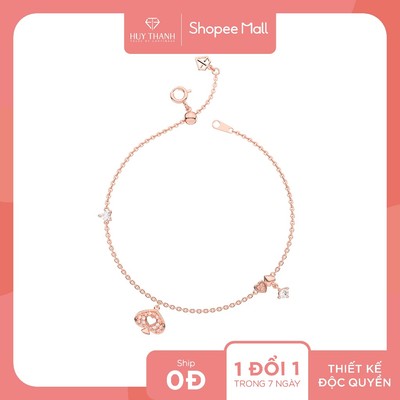Lắc Tay Nữ Vàng Tây 14k LLF304 Huy Thanh Jewelry