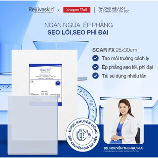 Tấm Dán Xoá Mờ Sẹo Lồi Scar Fx 25x30cm Rejuvaskin từ Mỹ