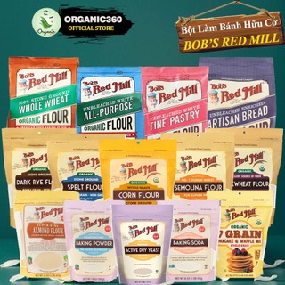 Bột mì hữu cơ các loại bob's red mill bột làm bánh baking flour