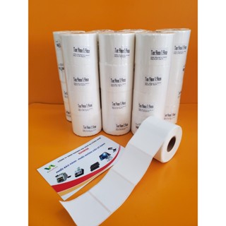 [COMBO 10 CUỘN] Giấy in tem nhiệt 50*50 dán nhãn 5*5 mã vạch 50x50 5x5 decal nhiệt [COM BO 10 CUỘN]