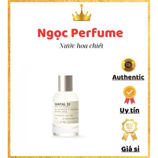 10ml Nước hoa le labo santal 33 - Nước hoa unisex