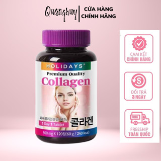 Viên uống trắng da Collagen White Holiday Hàn Quốc 120 viên