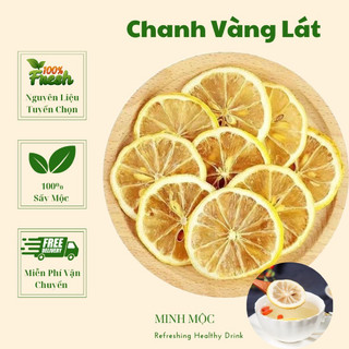 Chanh vàng thái lát, chanh khô vàng lát to
