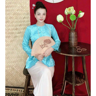 ĐỒ #LAM , MẪU #BÀ #BA ĐI #CHÙA, #BÀBA #GẤM