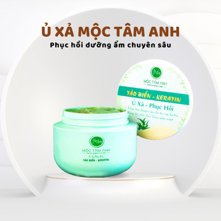 Kem Xả Ủ Tóc Tảo Biển Keratin Giúp Óng Mượt Tóc, Phục Hồi Tóc Khô Sơ, Cấp Ẩm Tóc Chuyên Sâu