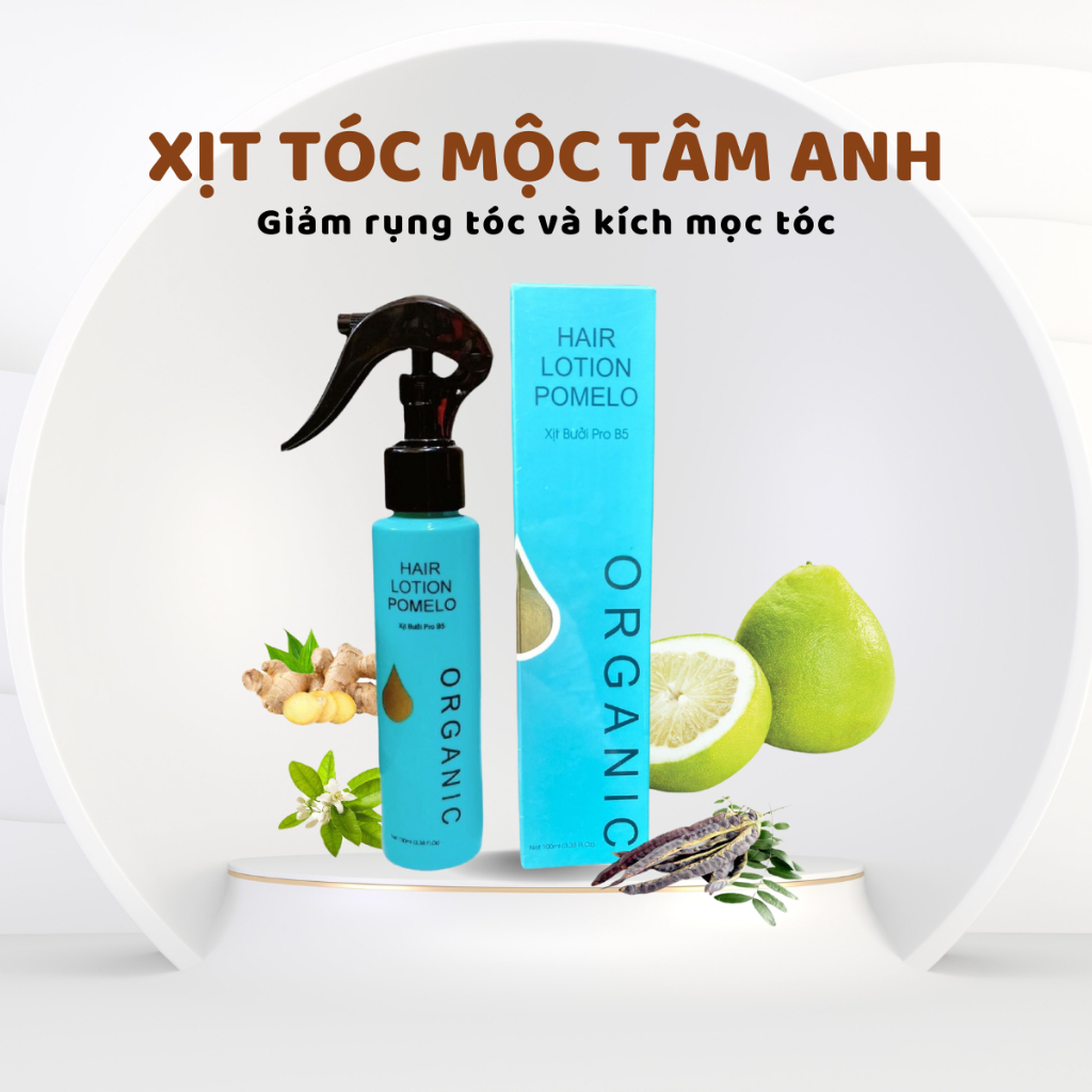 Tinh Dầu Xịt Bưởi Pro B5 Giúp Tóc Óng Mượt Từ Sâu Bên Trong, Không Gây Bết Tóc, Kích Thích Mọc Tóc