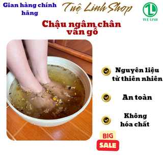 Chậu ngâm chân vân gỗ