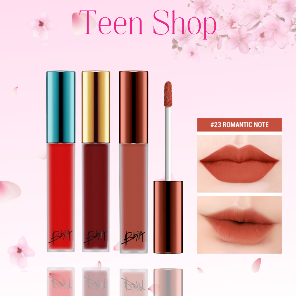 Son kem Bbia Last Velvet Lip Tint Full màu 21 22 23 24 25 36 38 39 chính hãng mềm mịn mướt môi TEEN SHOP