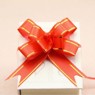 combo 10 nơ rút lẵng, giỏ quà Tết side lớn 5cm