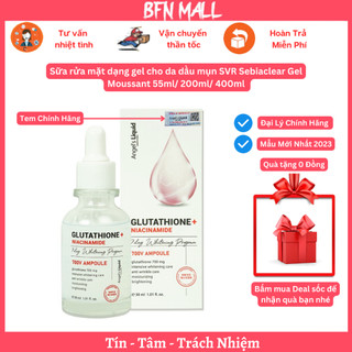 Huyết thanh truyền trắng xoá mờ thâm nám Angel Liquid Glutathione Plus Niacinamide 700 V-ampoule 30ml [ Hàng Nhập Khẩu ]