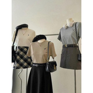 Set Combo 3 Áo Pull Cotton Thêu Ngựa Ảnh Thật