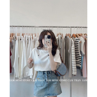 Set Combo 3 Áo Pull Cotton Thêu Ngựa Ảnh Thật