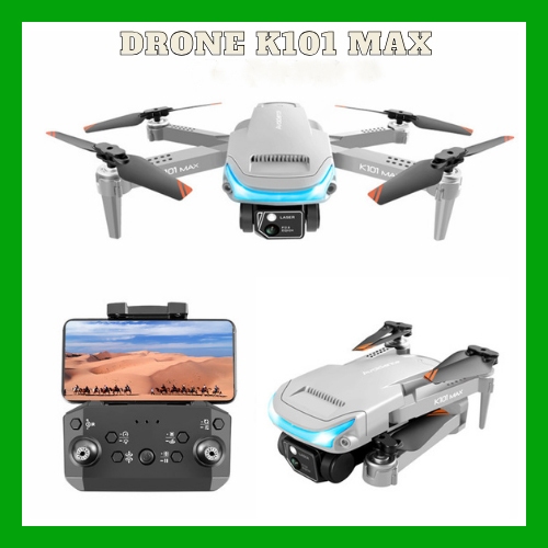 Flycam K101 Max, Cảm Biến Tránh Chướng Ngại Vật 3 Chiều, Định Vị Luồng Quang Học, Chụp Ảnh 4K Hình Ảnh Sắc Nét | BigBuy360 - bigbuy360.vn
