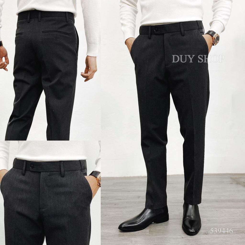 Quần âu nam DUYSHOP cạp chun ẩn, co dãn 4 chiều, chuẩn form SmartPant Menswear