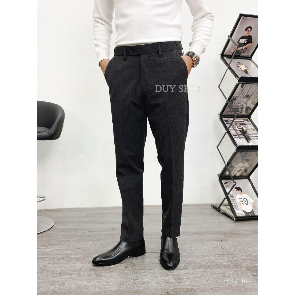 Quần âu nam DUYSHOP cạp chun ẩn, co dãn 4 chiều, chuẩn form SmartPant Menswear