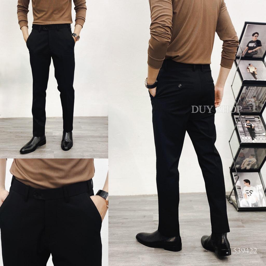 Quần âu nam DUYSHOP cạp chun ẩn, co dãn 4 chiều, chuẩn form SmartPant Menswear