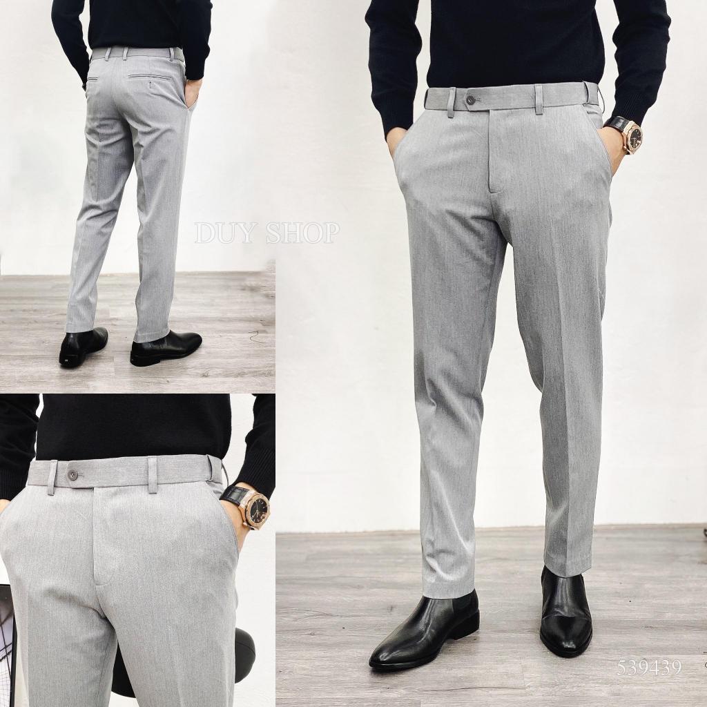 Quần âu nam DUYSHOP cạp chun ẩn, co dãn 4 chiều, chuẩn form SmartPant Menswear