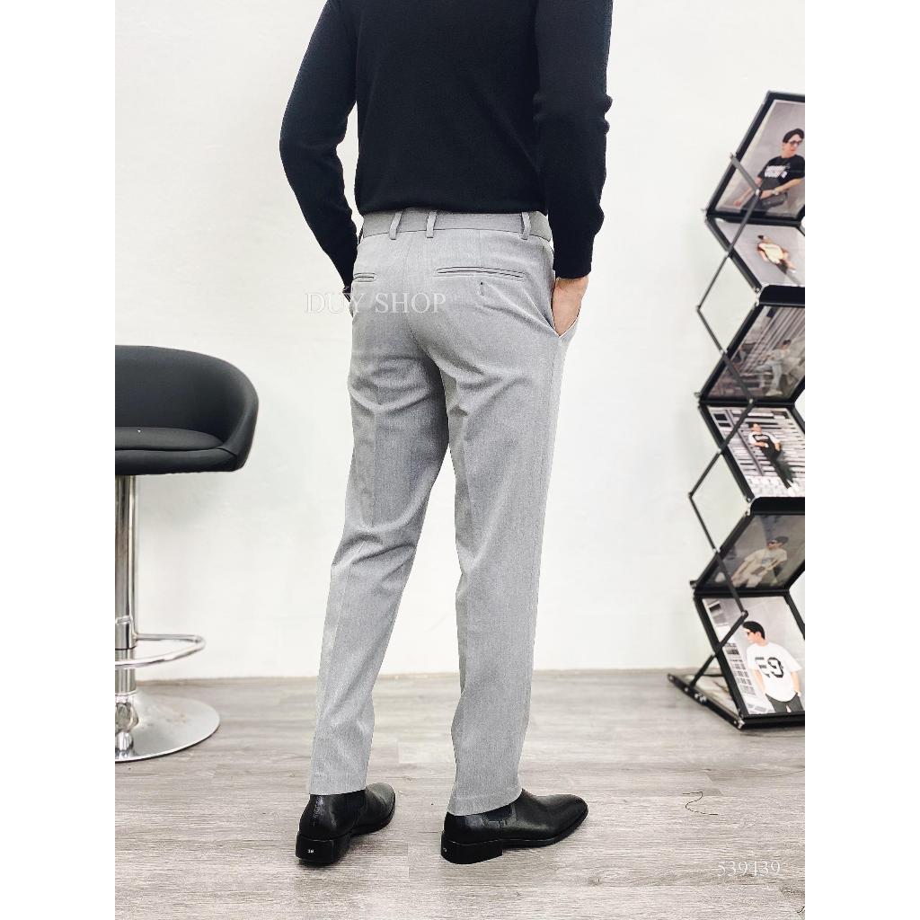 Quần âu nam DUYSHOP cạp chun ẩn, co dãn 4 chiều, chuẩn form SmartPant Menswear