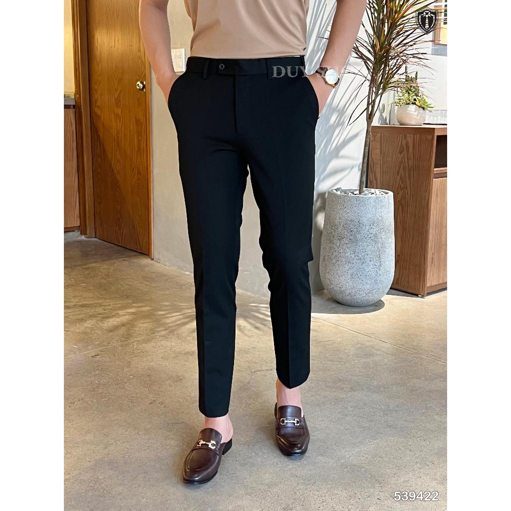 Quần âu nam DUYSHOP cạp chun ẩn, co dãn 4 chiều, chuẩn form SmartPant Menswear