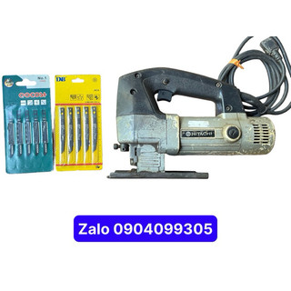 Máy cưa lọng Hitachi hàng bãi xài điện 100 volt,400w