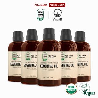 [100ML] TỰ CHỌN MÙI Tinh dầu nguyên chất hữu cơ MỘC THỦY khử mùi làm thơm phòng thư giãn- Đạt chuẩn chất lượng