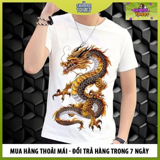 Áo thun nam họa tiết RỒNG 4D -Mẫu Thiết Kế Riêng  - MS158
