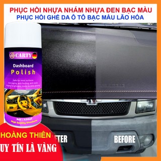 [450ML] Bình Xịt Dưỡng Nhựa Nhám, Ghế Da ô tô - Phục Hồi, Chống Lão Hóa Làm Mới Đồ Da , Gỗ - DSQ - Dung Tích 450ML